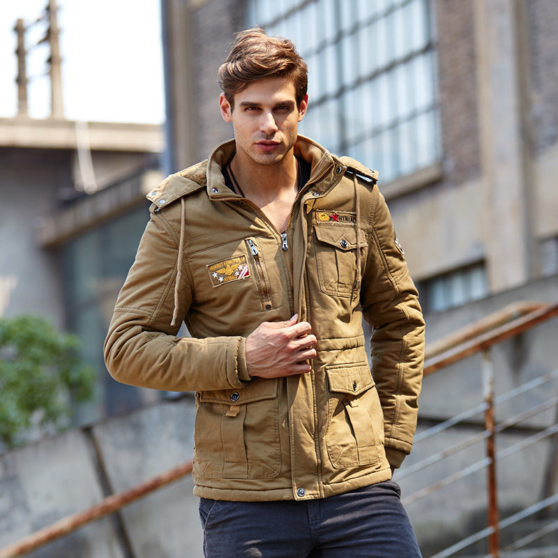 Casual men's cotton clothing
